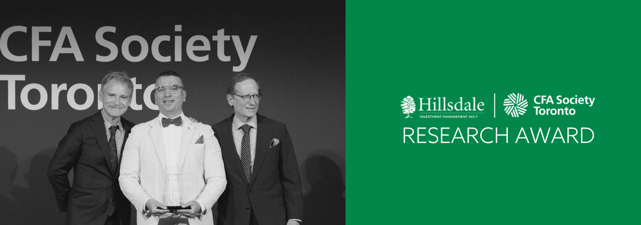 Call for Submissions to Hillsdale - CFA Society Toronto Research Award