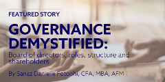 Governance Demystified: Board of directors, roles, structure and shareholders