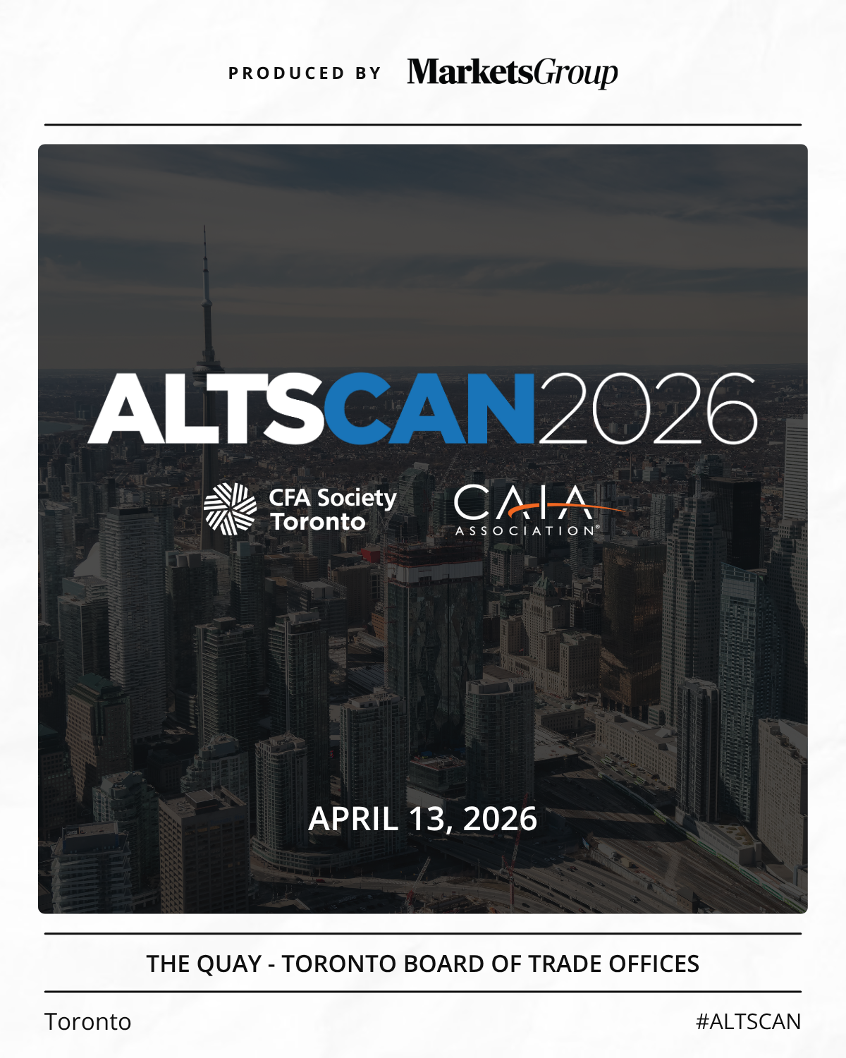 ALTSCAN 2026 - Social Announcement