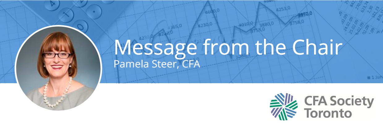2018 - Message from the Chair - Pamela Steer