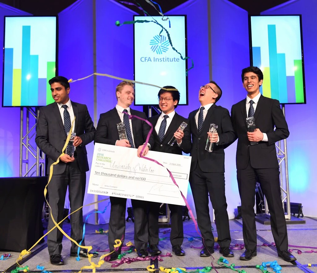 Students of University of Waterloo Awarded Global Champions